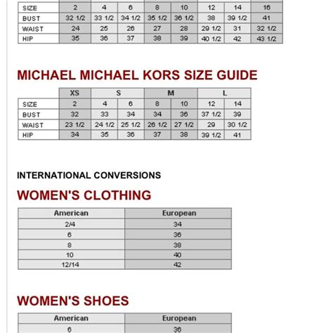 michael kors belt mens size 30 vs 32|Michael Kors bag size chart.